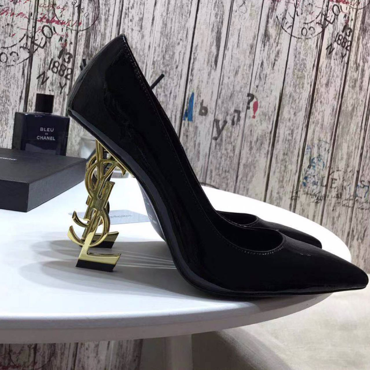 Saint Laurent Black Heels - PerfectKickZ