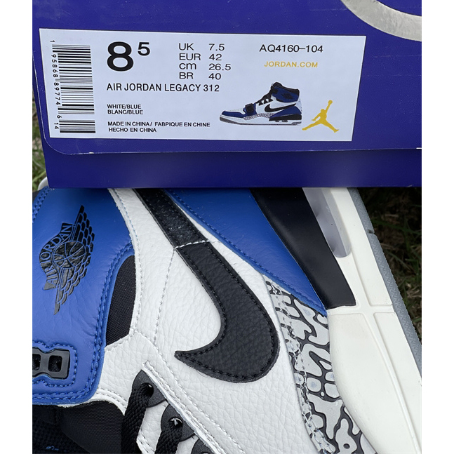 Air Jordan Legacy 312 'Storm Blue' Sneaker  AQ4160-104 - PerfectKickZ