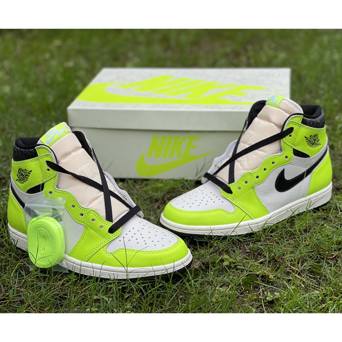 Air Jordan 1 High OG 'Volt' Sneakers   555088-702 - PerfectKickZ