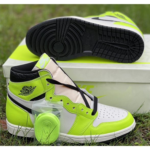 Air Jordan 1 High OG 'Volt' Sneakers   555088-702 - PerfectKickZ