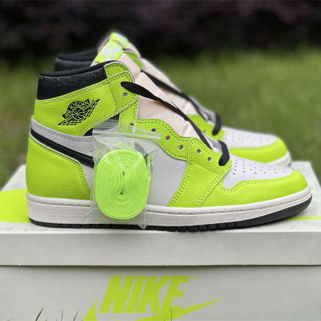 Air Jordan 1 High OG 'Volt' Sneakers   555088-702 - PerfectKickZ