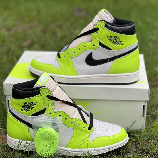 Air Jordan 1 High OG 'Volt' Sneakers   555088-702 - PerfectKickZ