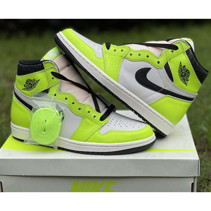 Air Jordan 1 High OG 'Volt' Sneakers   555088-702 - PerfectKickZ
