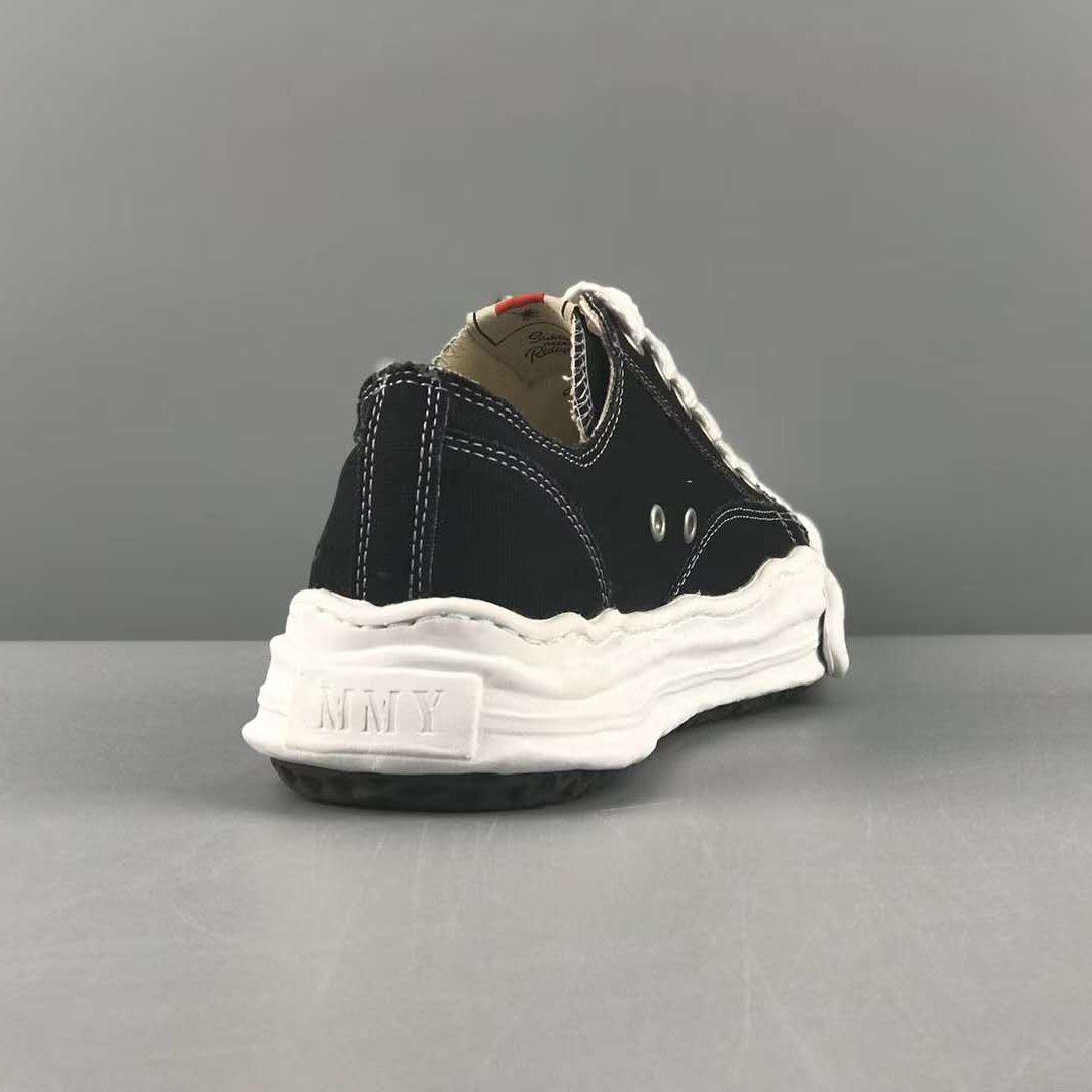 Maison Mihara Yasuhiro Original Sole Toe Cap Lowcut Canvas Sneaker - PerfectKickZ