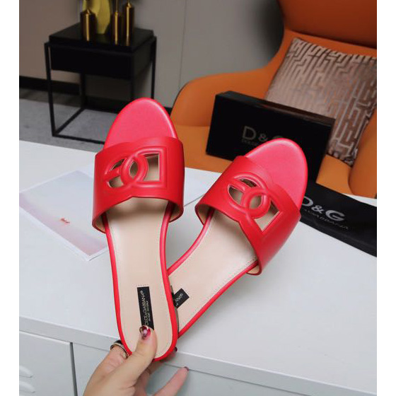 Dolce & Gabbana  DG Logo Leather  Sandal - PerfectKickZ