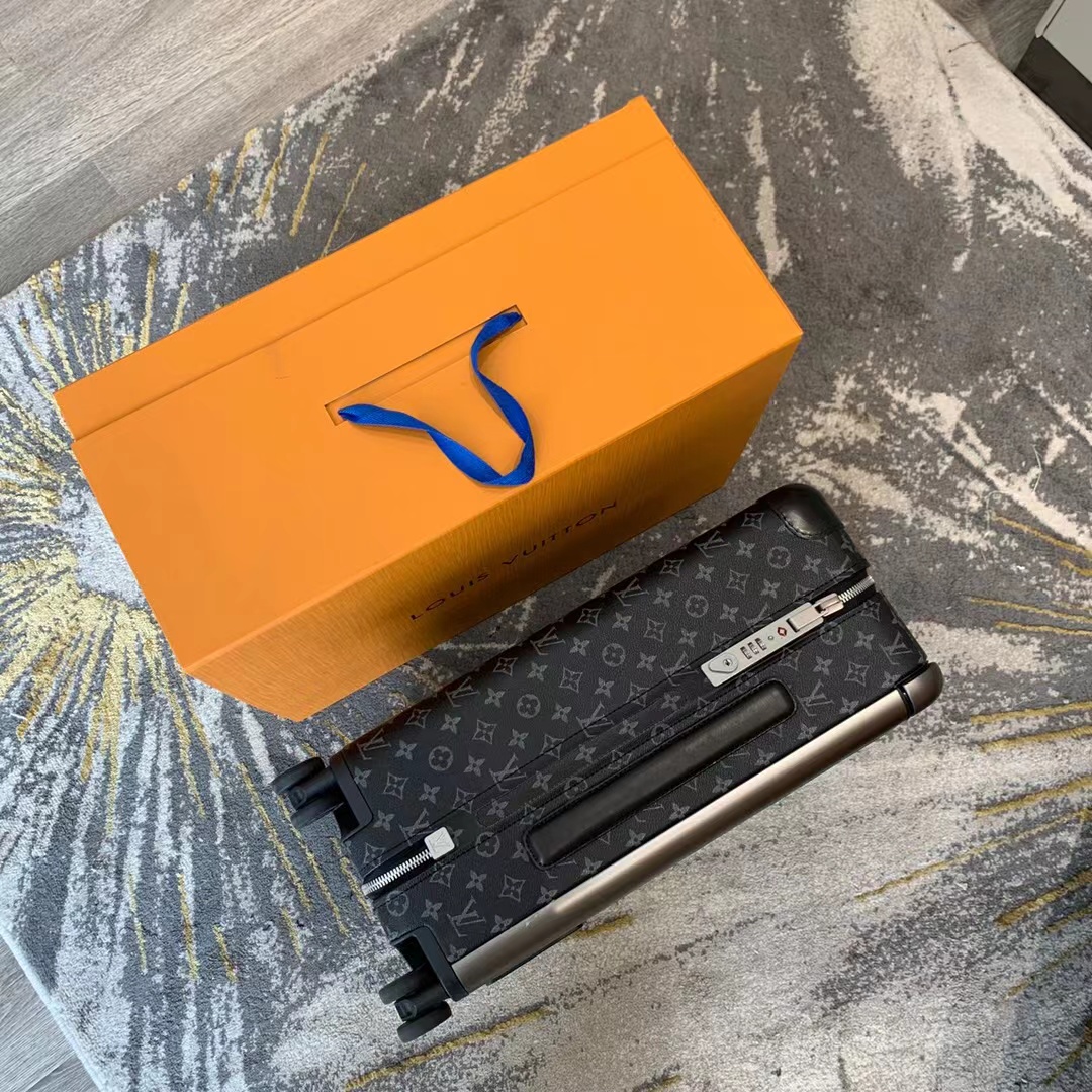 Louis Vuitton Version Boarding Case 20 Inch(Black) （55*38*20CM ） - PerfectKickZ