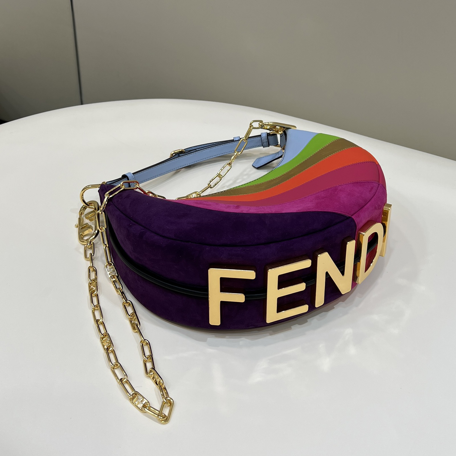 Fendi Graphy  Leather Bag(29*24.5*10cm) - PerfectKickZ