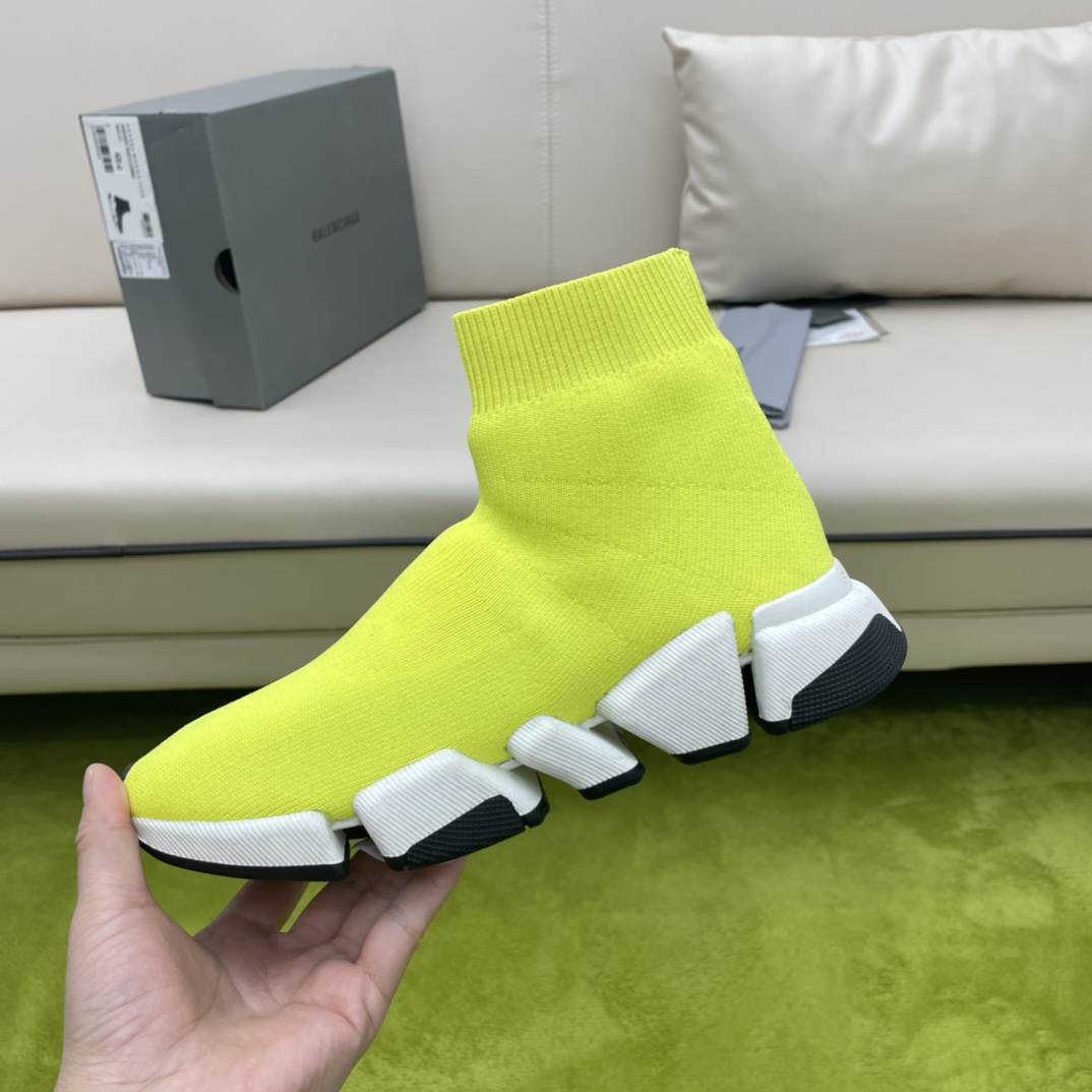 Balenciaga  Speed 2.0 Recycled Knit Sneaker  - PerfectKickZ
