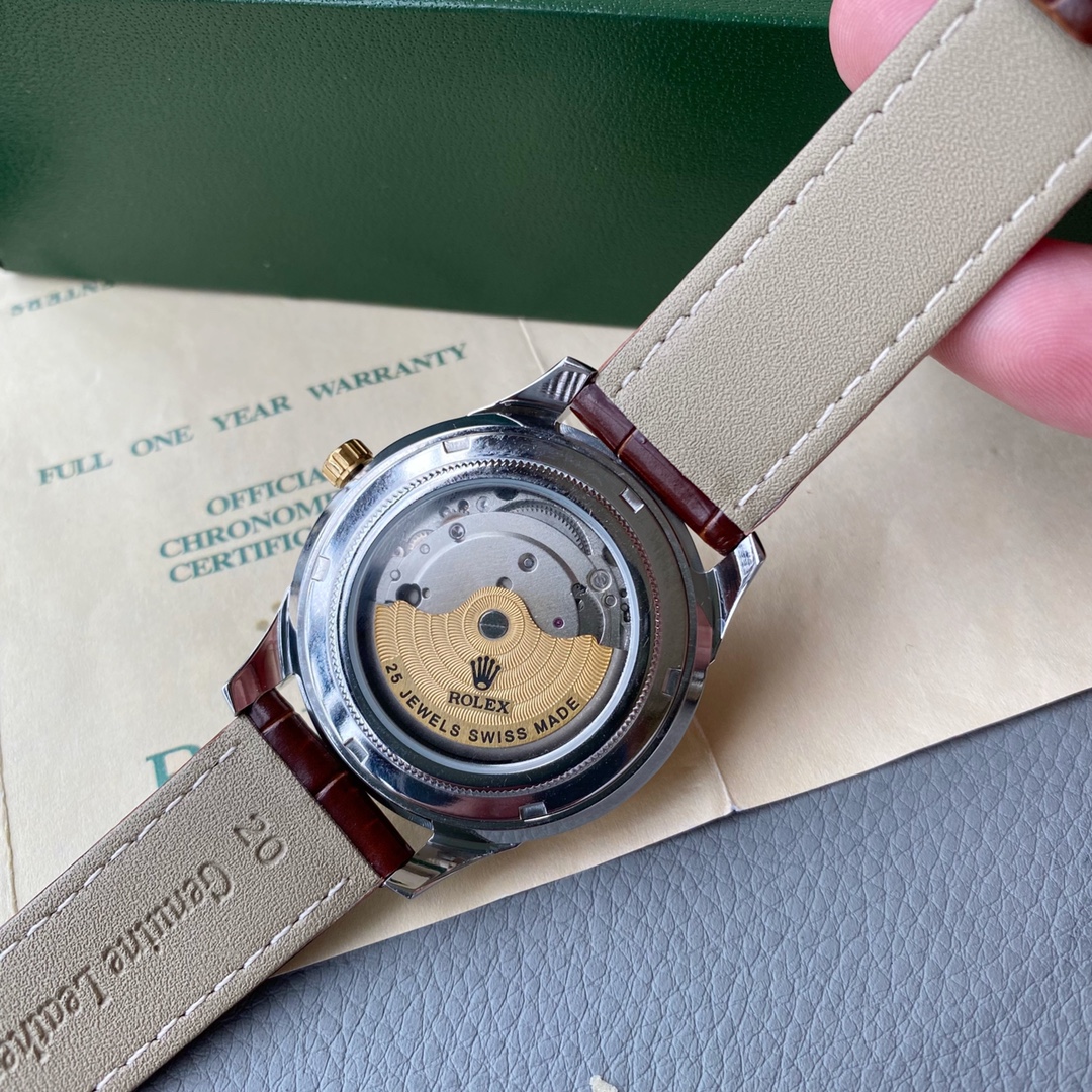 Rolex Watch    40mm - PerfectKickZ