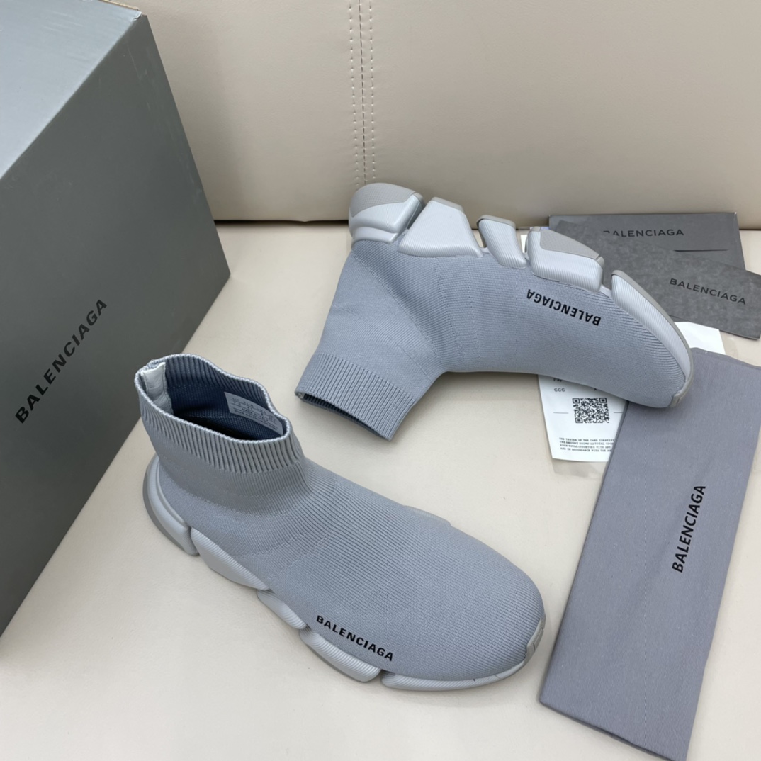 Balenciaga  Speed 2.0 Recycled Knit Sneaker  - PerfectKickZ