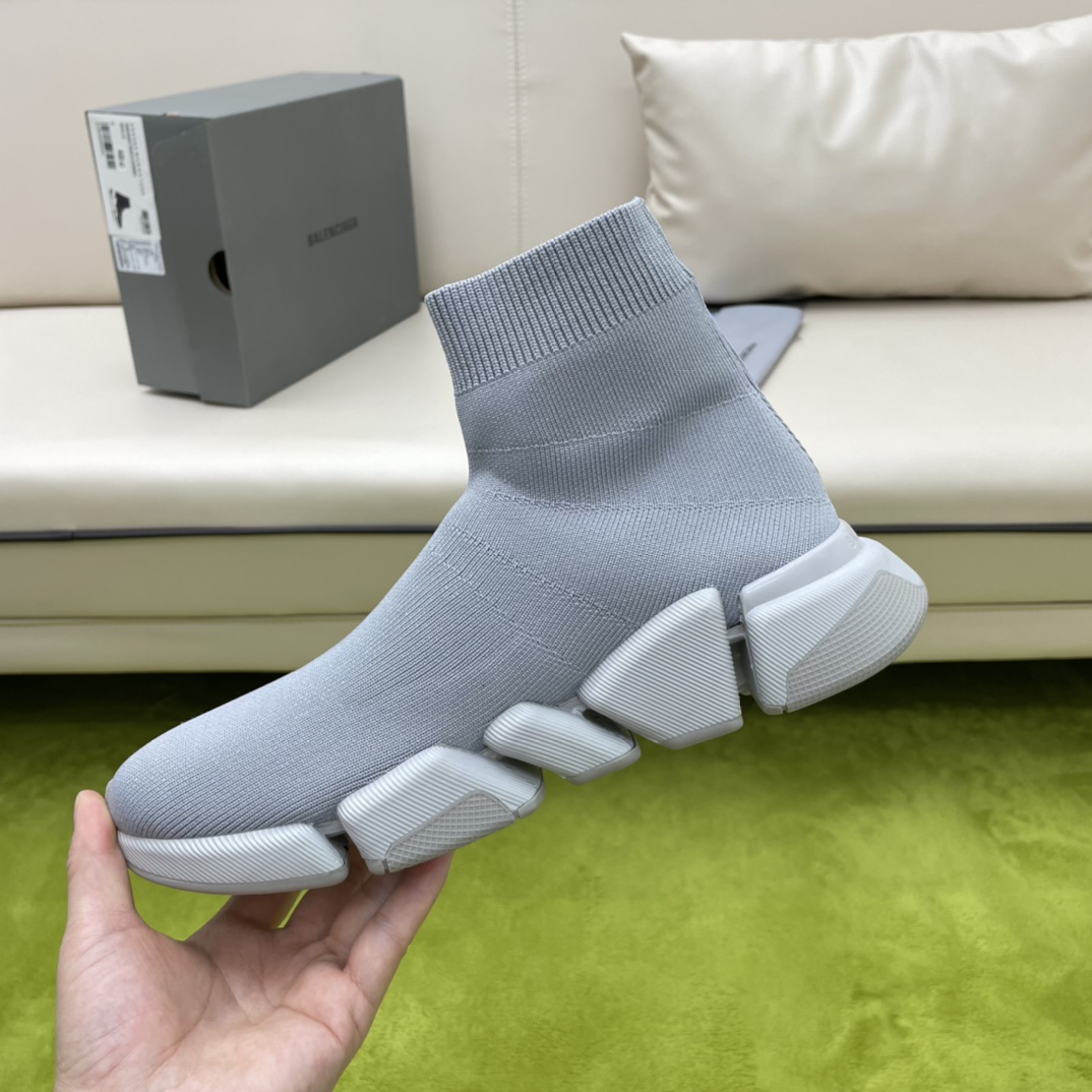 Balenciaga  Speed 2.0 Recycled Knit Sneaker  - PerfectKickZ