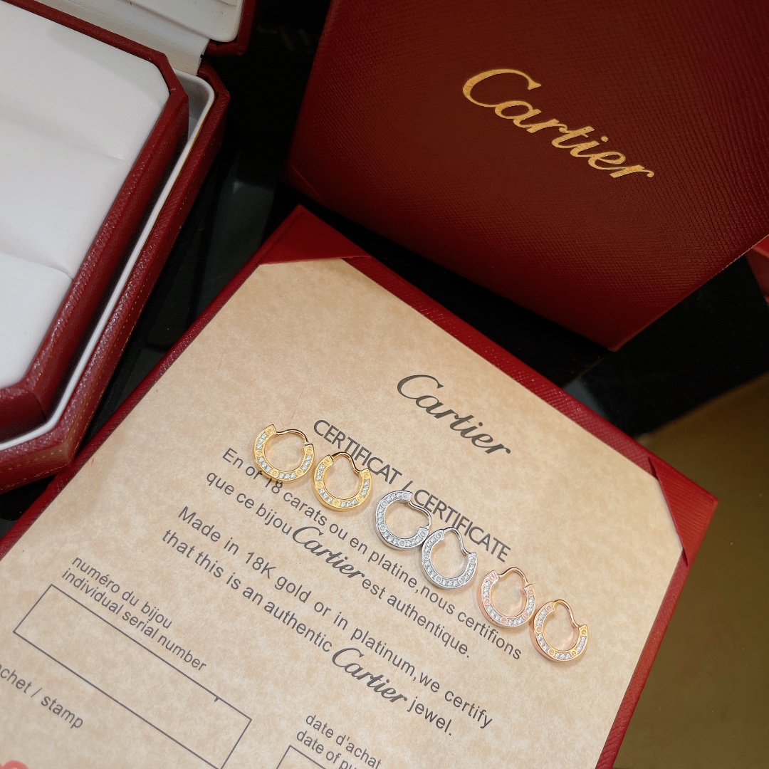 Cartier Earrings - PerfectKickZ