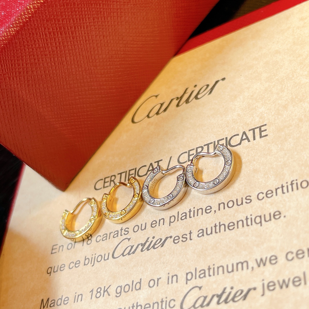 Cartier Earrings - PerfectKickZ