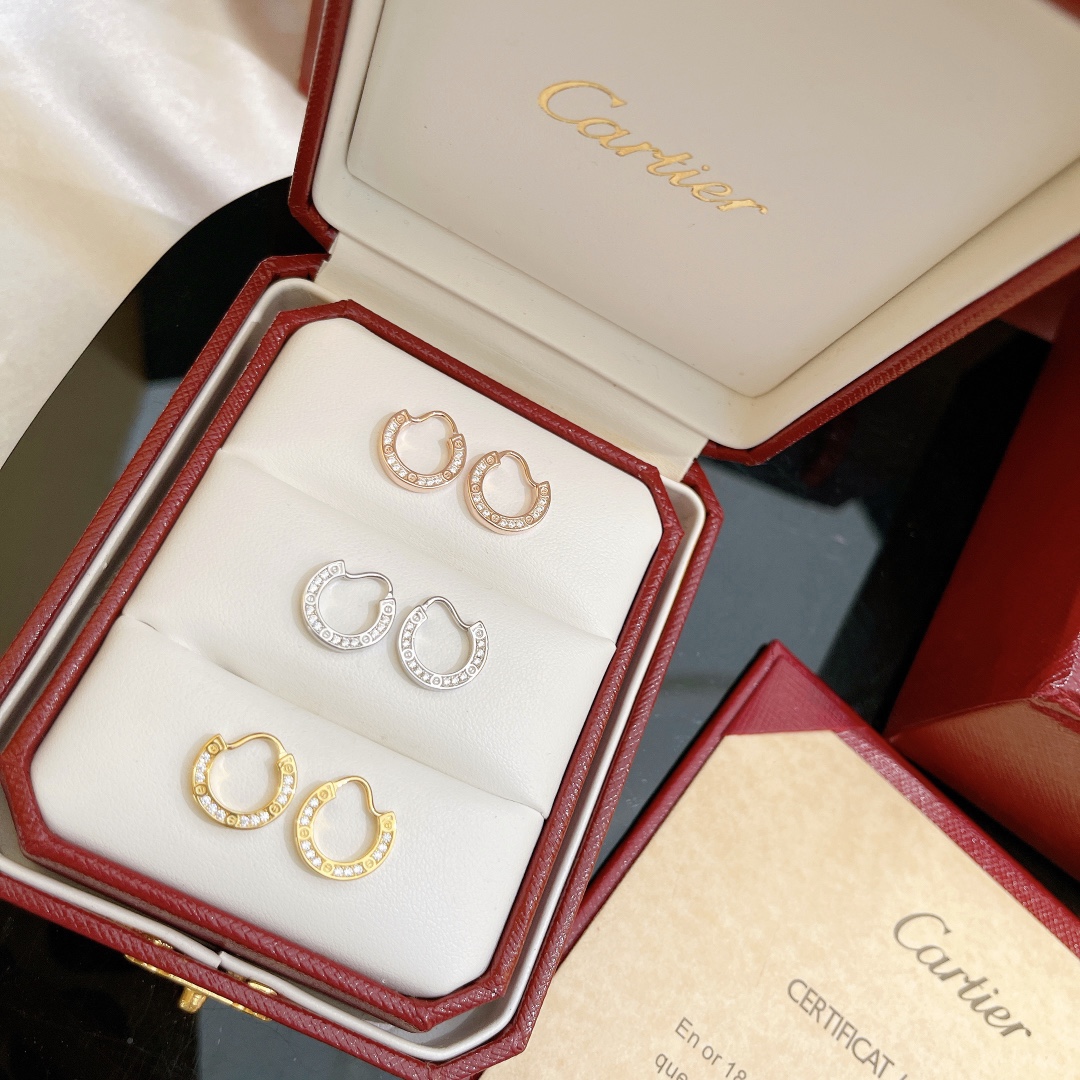 Cartier Earrings - PerfectKickZ
