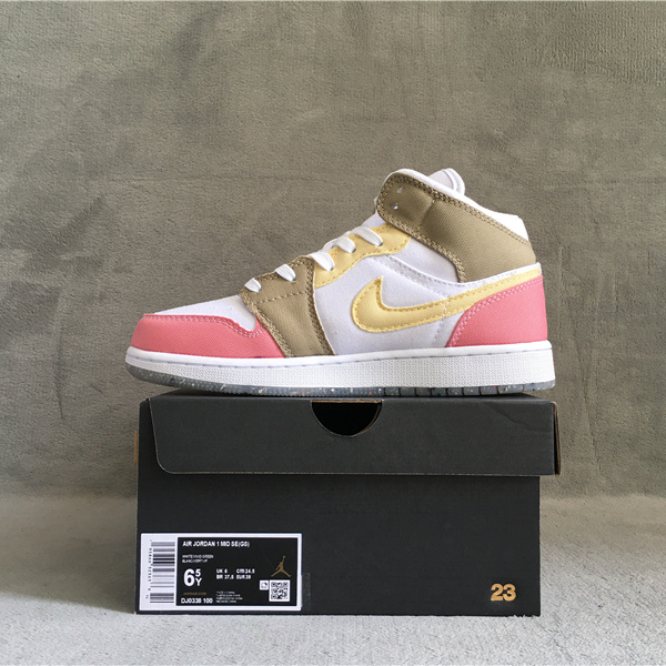 Jordan AJ1 Mid Sneaker  DDJ0338-100 - PerfectKickZ
