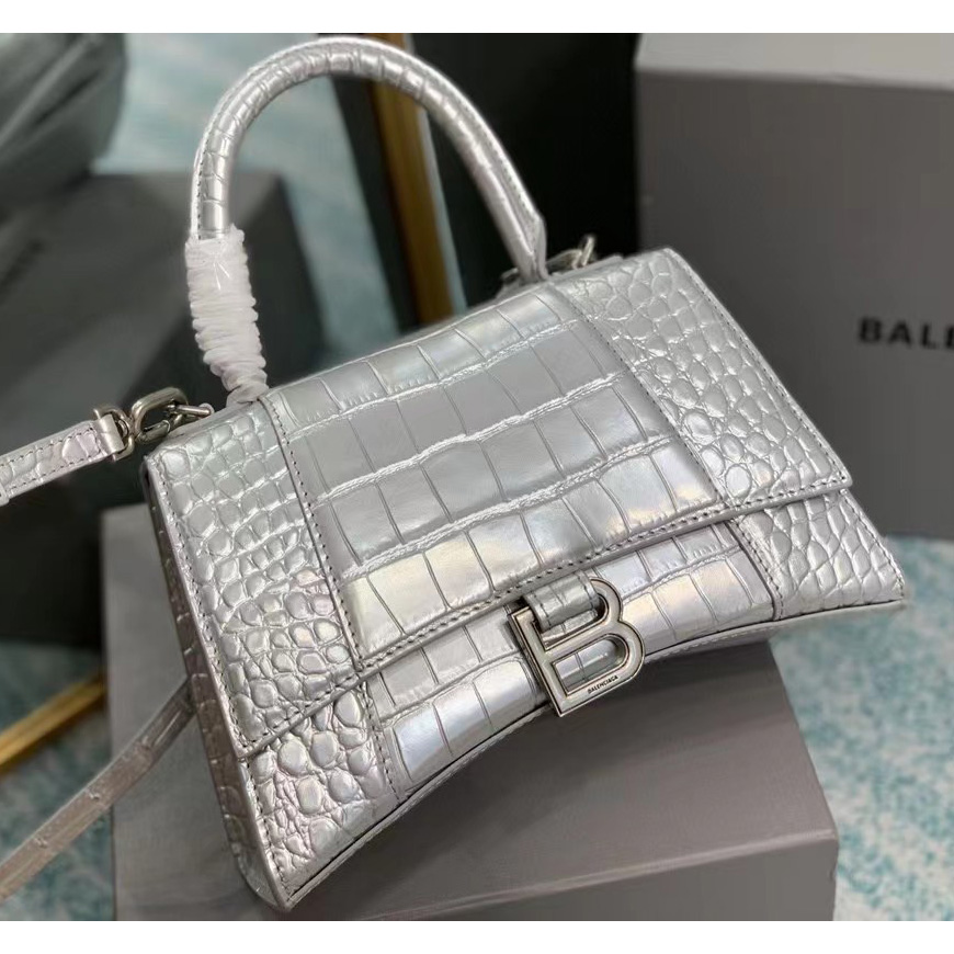 Balenciaga Hourglass Top Handle Bag (23-14-10CM) - PerfectKickZ