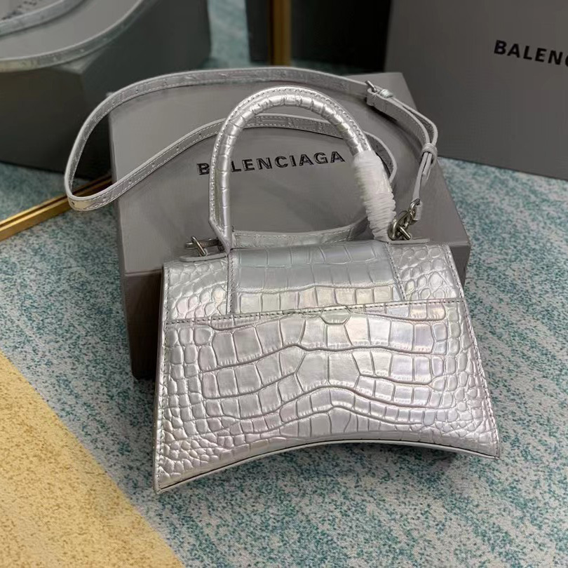 Balenciaga Hourglass Top Handle Bag (23-14-10CM) - PerfectKickZ
