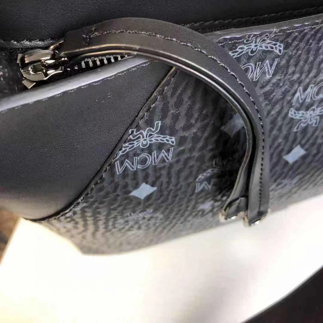 MCM Monogram Print Tote Bag(28-25-14cm) - PerfectKickZ