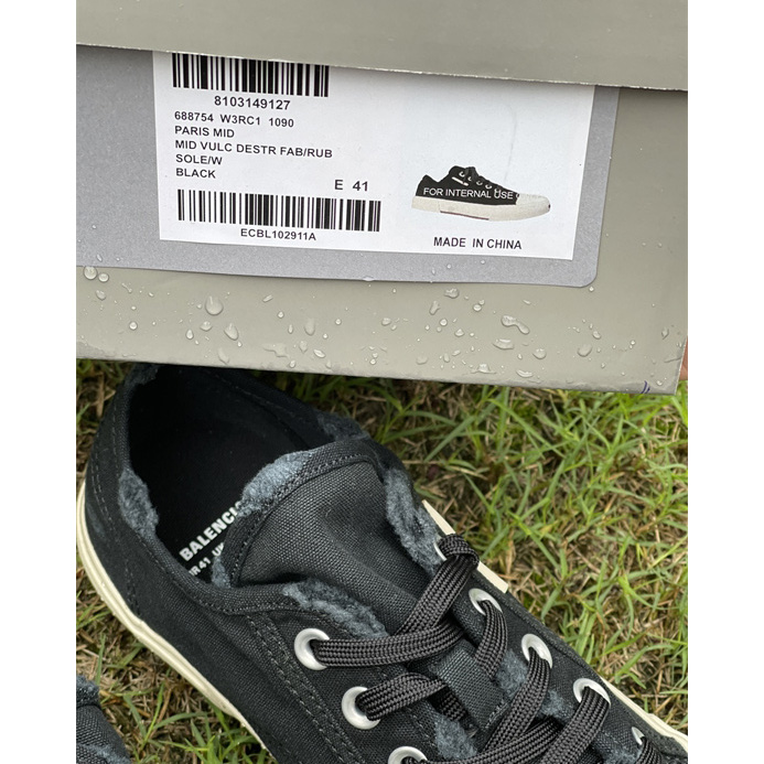 Balenciaga Low-Top Canvas  Shoes - PerfectKickZ