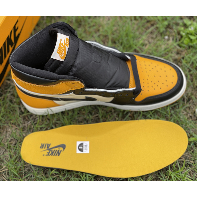 Air Jordan 1 High OG 'Yellow Toe' Sneaker  555088-711 - PerfectKickZ