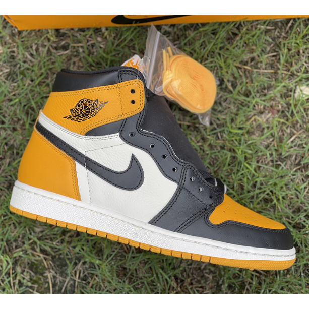Air Jordan 1 High OG 'Yellow Toe' Sneaker  555088-711 - PerfectKickZ
