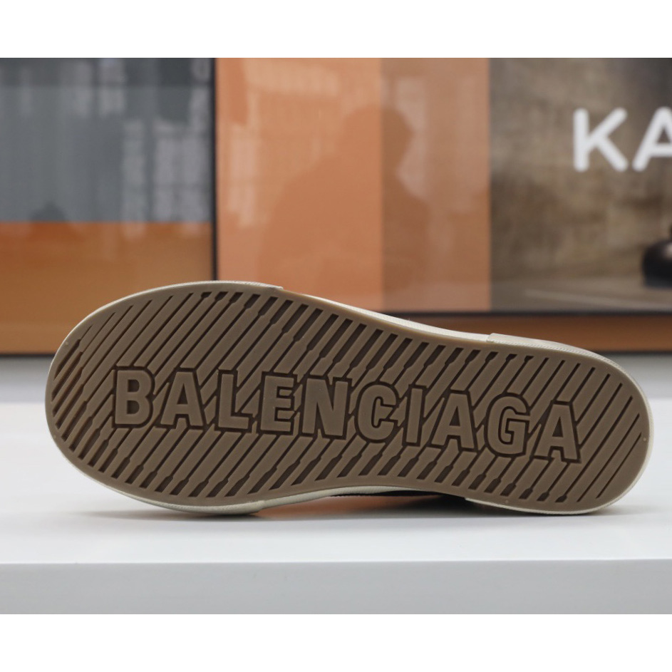Balenciaga Men's  Paris High Top Sneaker In Black - PerfectKickZ