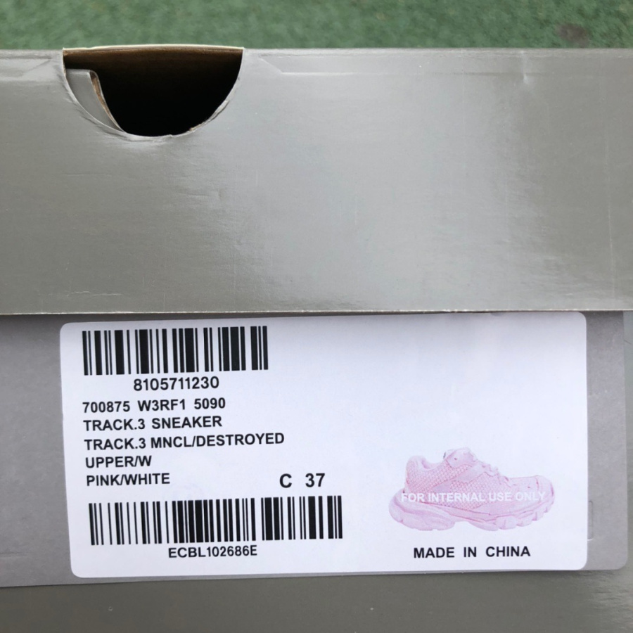 Balenciaga Track.3 Phantom Trainer Low-Top Sneakers - PerfectKickZ