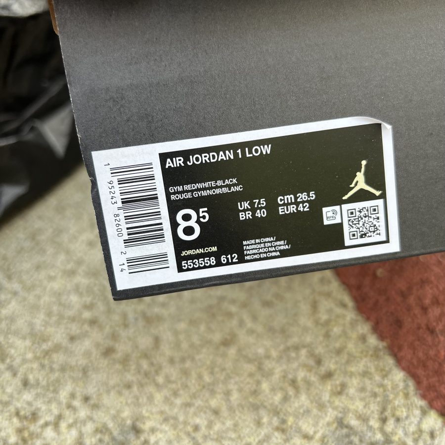 Jordan  Air 1 Low 'Chicago' Sneaker   553558-612 - PerfectKickZ