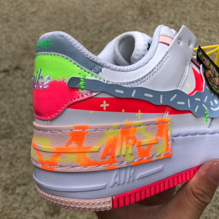 Nike Air Force 1 AF1  Shadow Low-Top Sneaker  DV1364-111 - PerfectKickZ