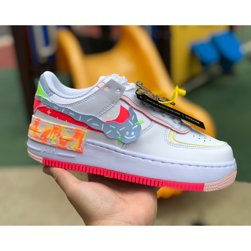 Nike Air Force 1 AF1  Shadow Low-Top Sneaker  DV1364-111 - PerfectKickZ