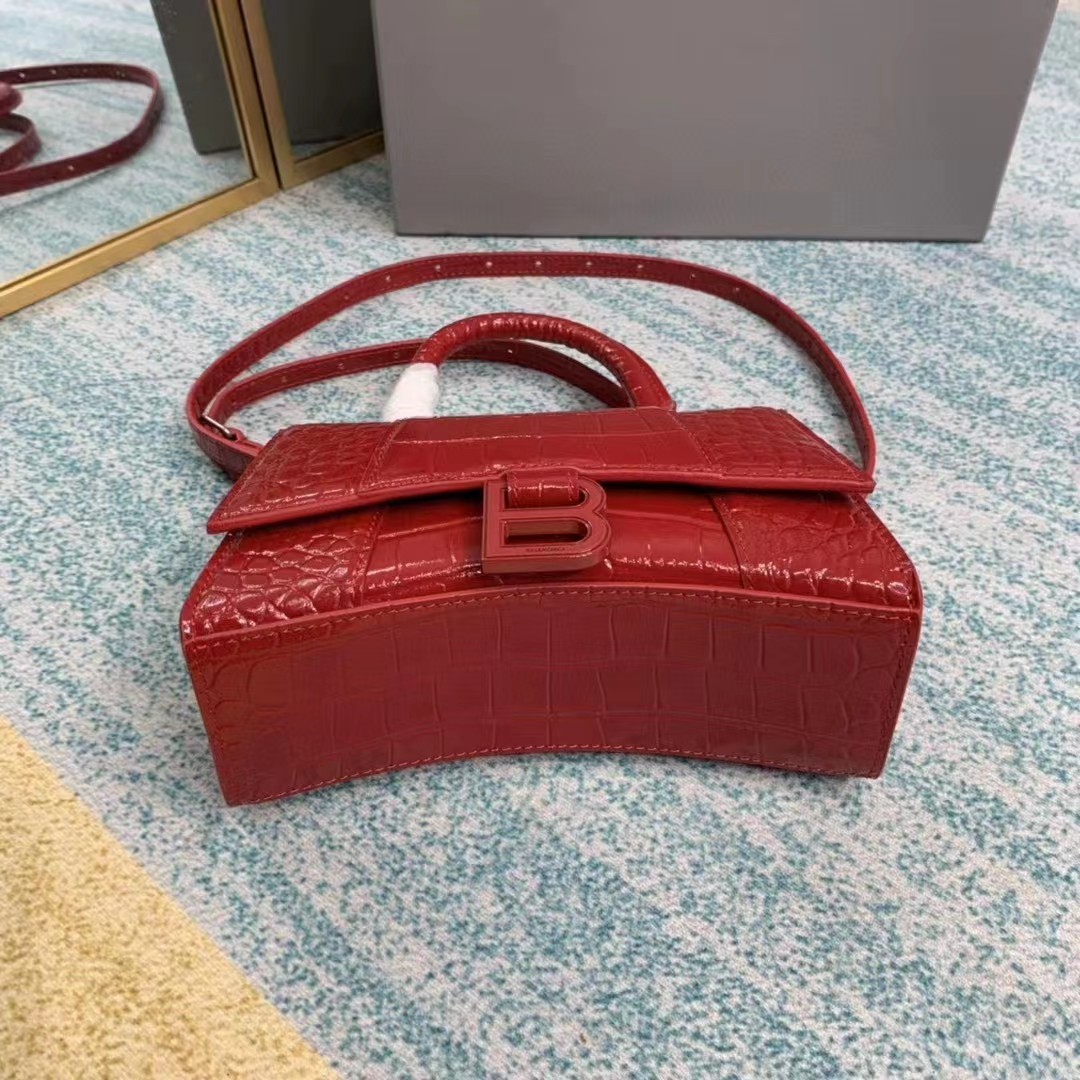Balenciaga Hourglass Top Handle Bag (19-21-8CM) - PerfectKickZ