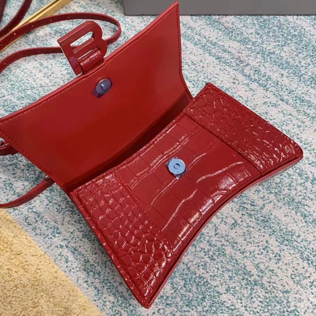 Balenciaga Hourglass Top Handle Bag (19-21-8CM) - PerfectKickZ