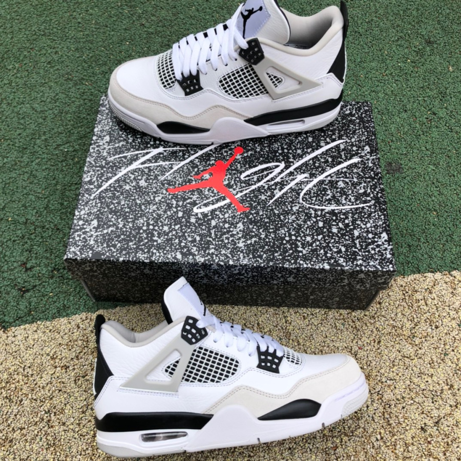 Air Jordan 4 AJ4 'Military Black' Sneakers DH6927-111 - PerfectKickZ