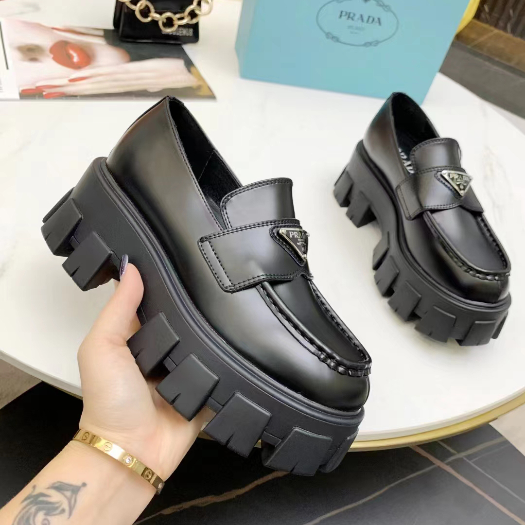 Prada Logo Shoes - PerfectKickZ