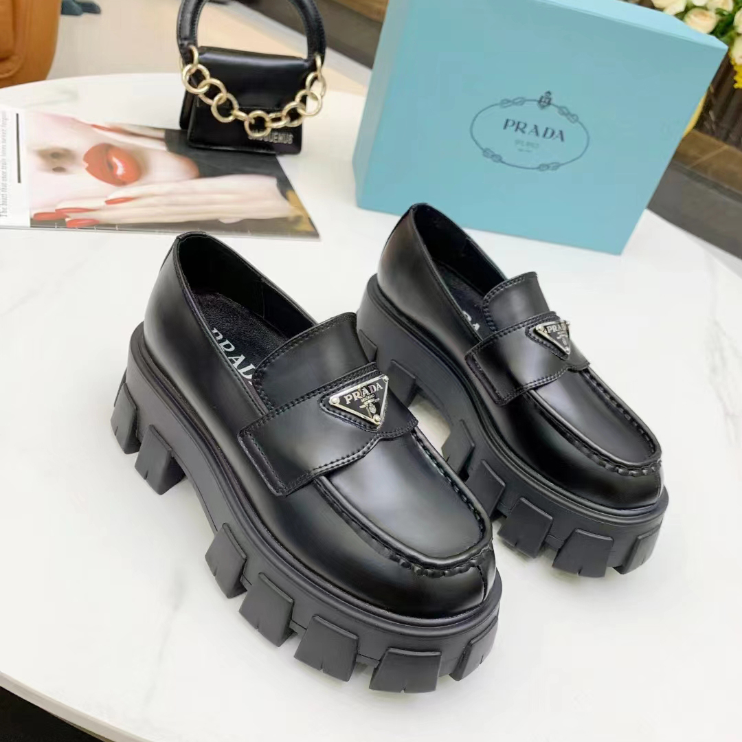 Prada Logo Shoes - PerfectKickZ