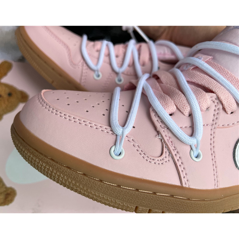 Jordan AJ 1 Low Sneaker In Pink   DC0774-601 - PerfectKickZ