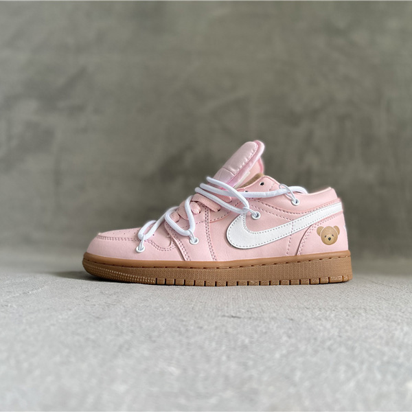 Jordan AJ 1 Low Sneaker In Pink   DC0774-601 - 