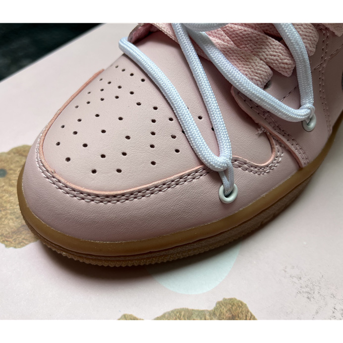 Jordan AJ 1 Low Sneaker In Pink   DC0774-601 - 