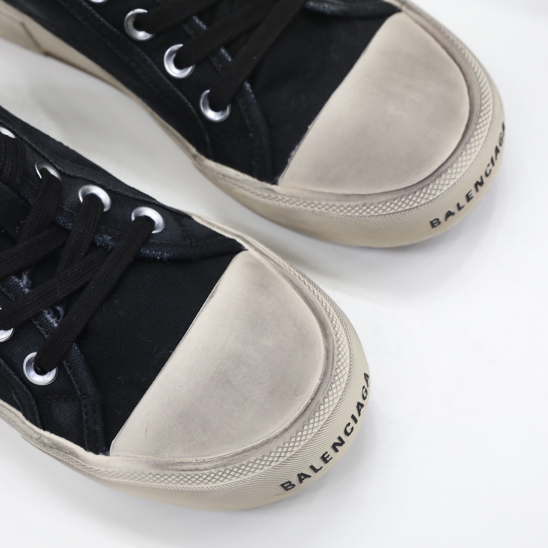 Balenciaga Men's Paris Sneaker Mule In Black - PerfectKickZ