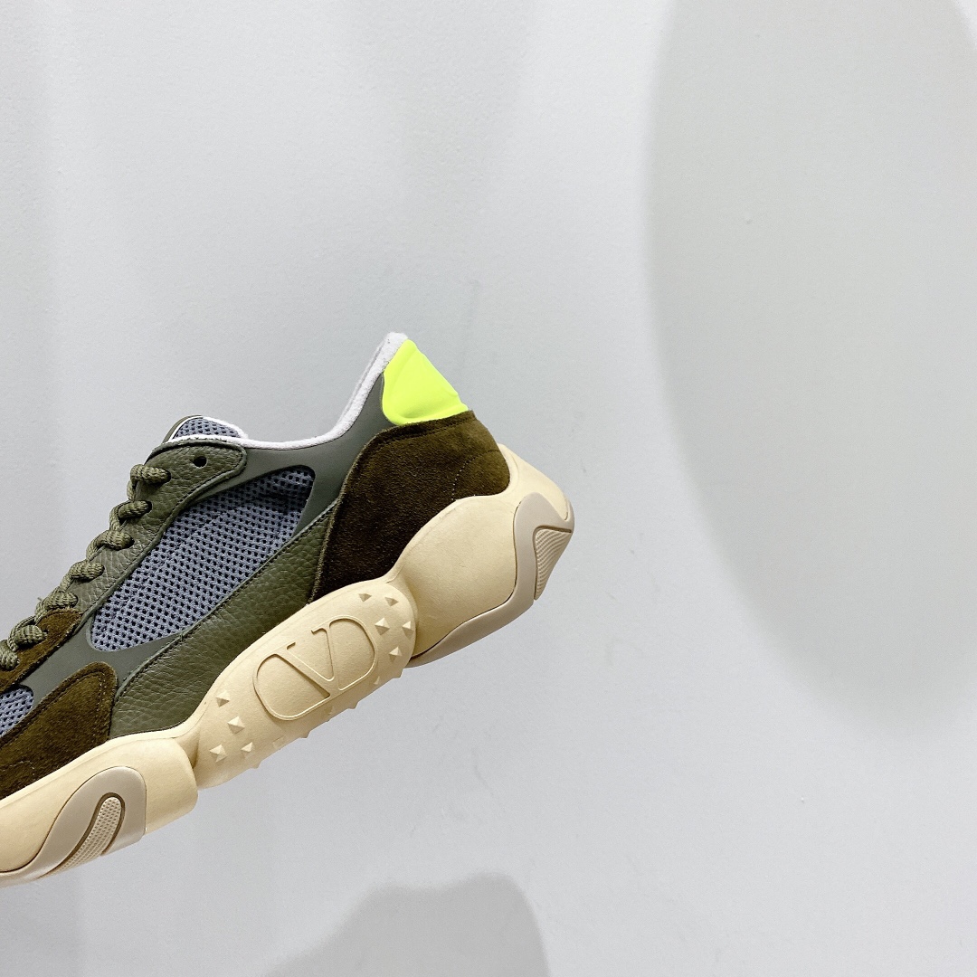 Valenti Mesh Fabric And Suede Sneakers - PerfectKickZ
