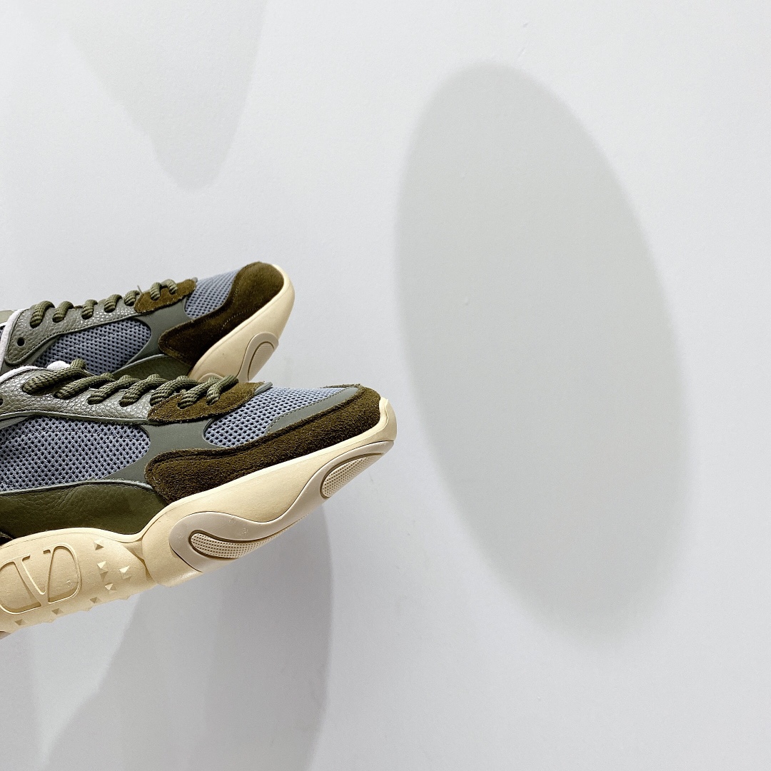 Valenti Mesh Fabric And Suede Sneakers - PerfectKickZ