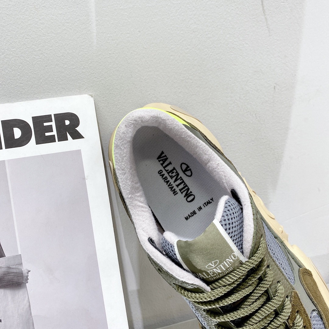 Valenti Mesh Fabric And Suede Sneakers - PerfectKickZ