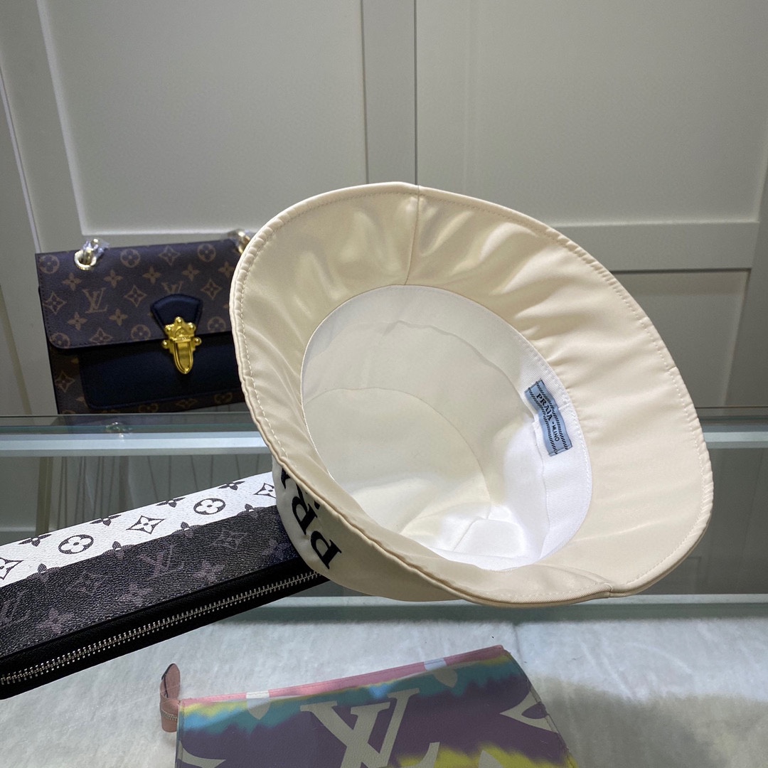 Prada Canvas Bucket Hat - PerfectKickZ