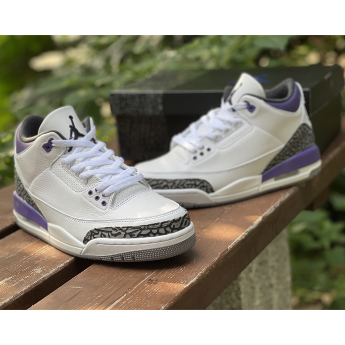 Air Jordan 3 Retro Dark Iris 2022 Sneaker   CT8532-105 - PerfectKickZ