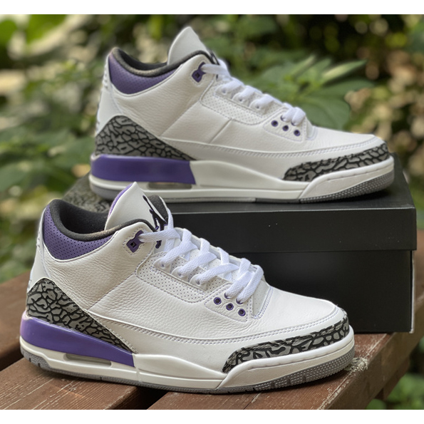 Air Jordan 3 Retro Dark Iris 2022 Sneaker   CT8532-105 - PerfectKickZ