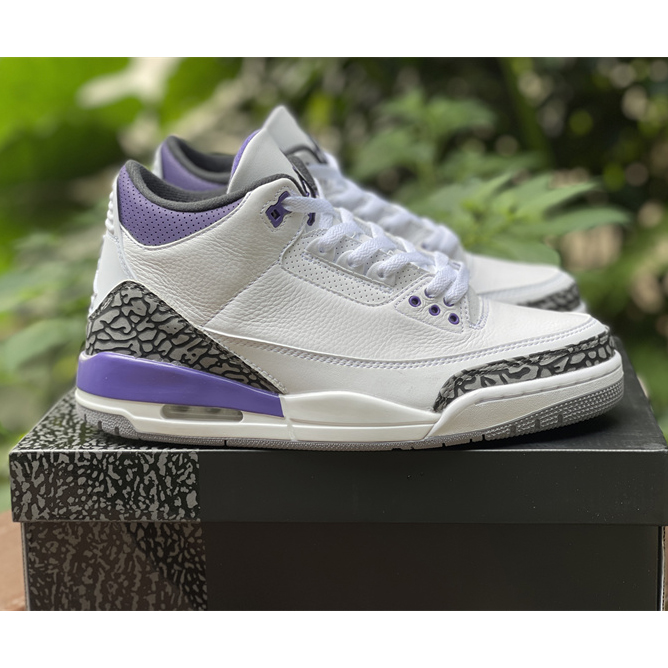 Air Jordan 3 Retro Dark Iris 2022 Sneaker   CT8532-105 - PerfectKickZ