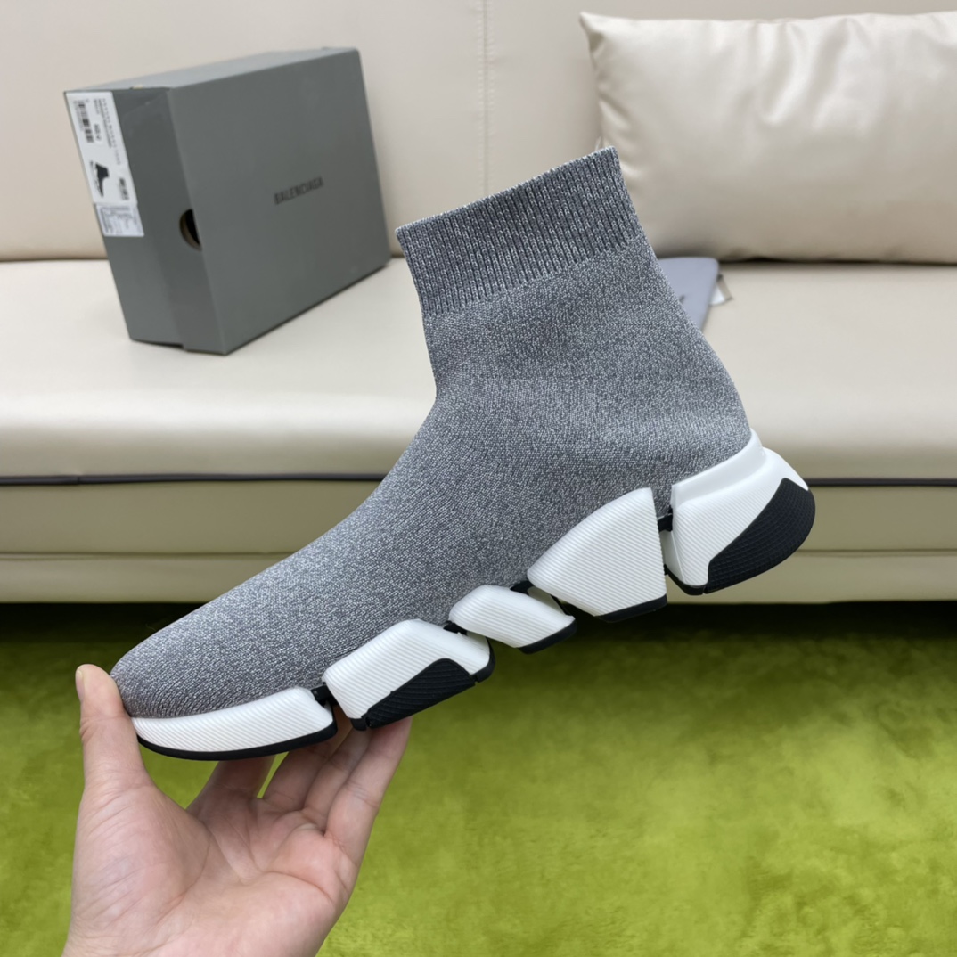Balenciaga  Speed 2.0 Recycled Knit Sneaker  - PerfectKickZ