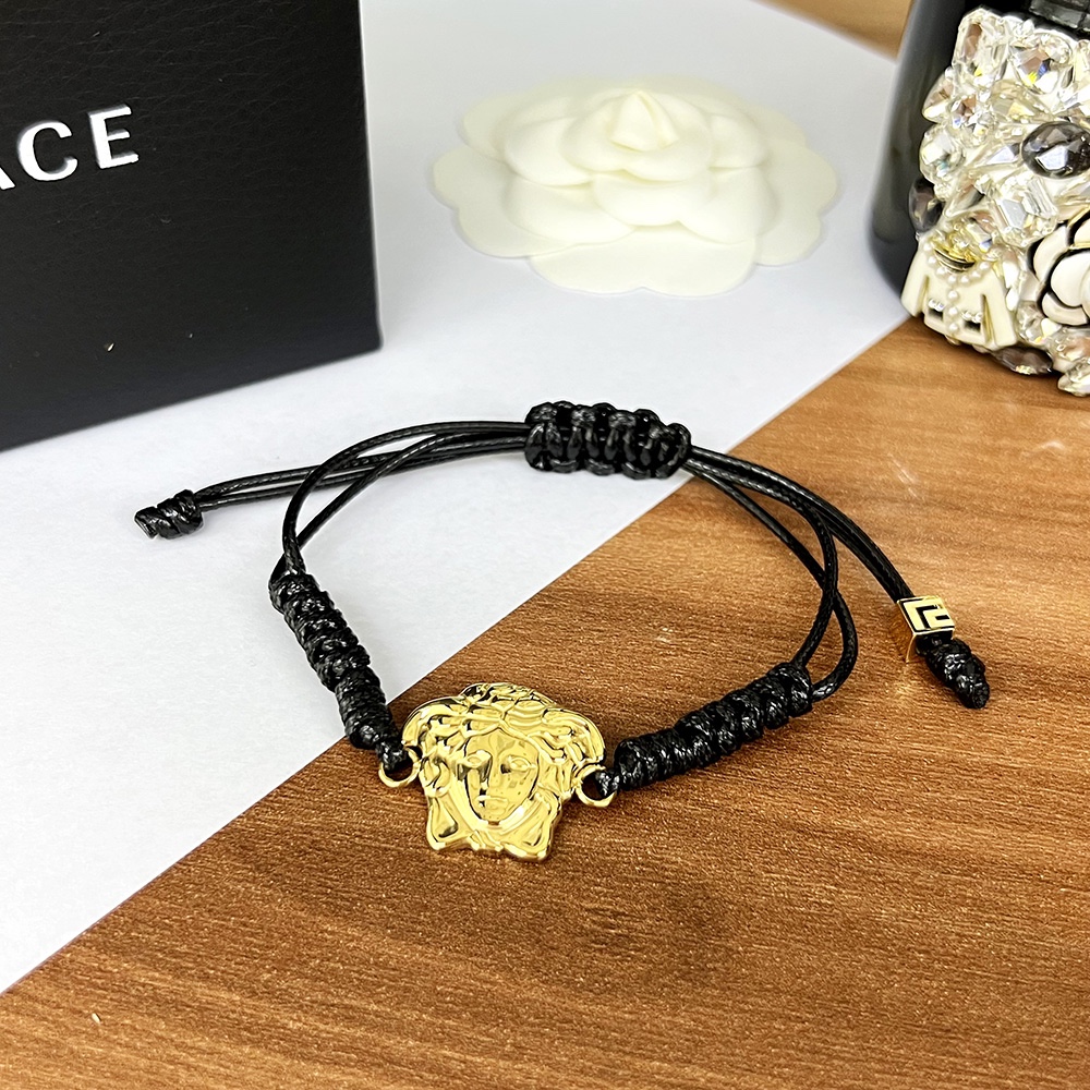 Versace Medusa Woven Bracelet - PerfectKickZ