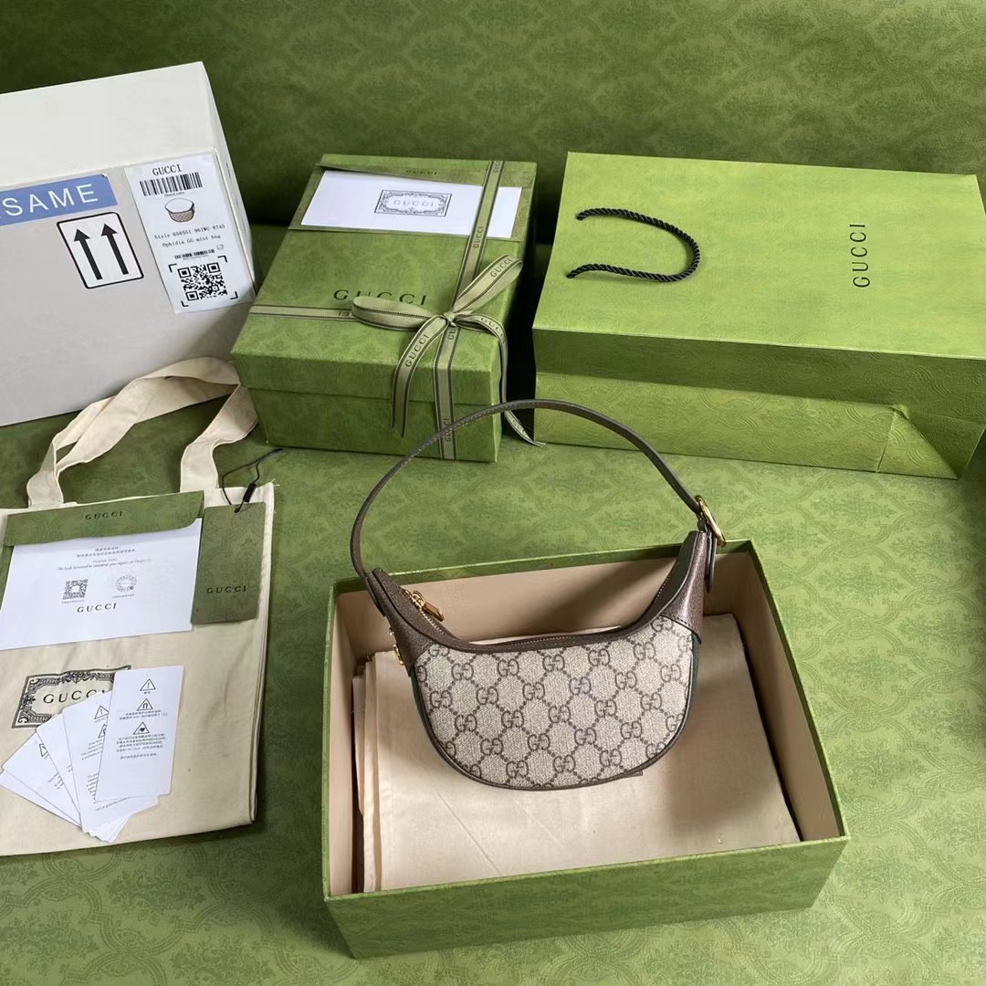 Gucci Ophidia GG Mini Bag(20-15-5cm)  658551 - PerfectKickZ