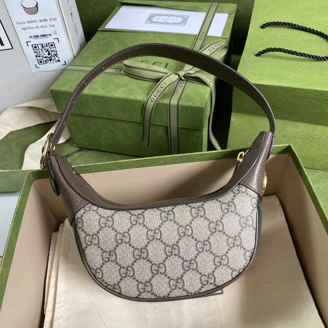Gucci Ophidia GG Mini Bag(20-15-5cm)  658551 - PerfectKickZ